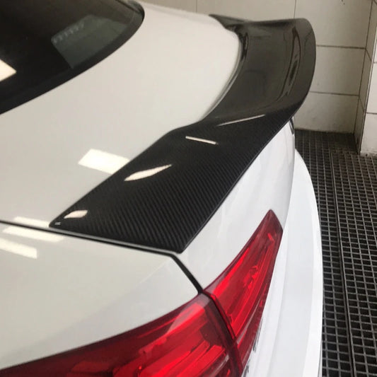 Volkswagen Jetta Spoiler 2013-2018 Carbon fiber Material Car Rear Wing Primer Color Rear Spoiler