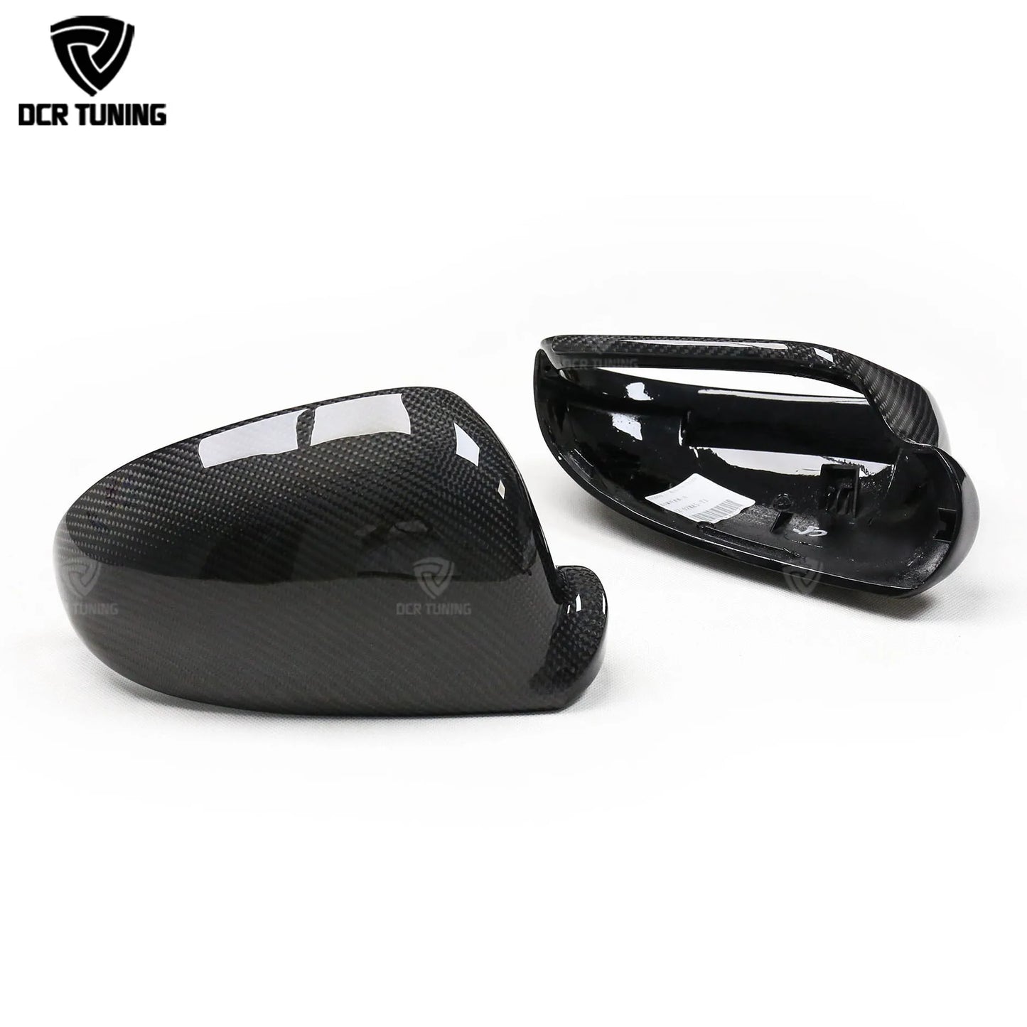 Volkswagen VW Golf 5 Without Lane Assit Replacement Style Carbon Fiber Rear Mirror Cover 2003 2004 2005 2006 2007 2008 2009