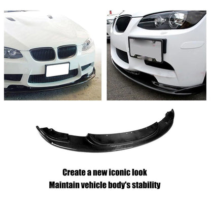 Carbon Fiber / FRP Front Bumper Lip Splitters Spoiler for BMW 3 Series E90 E92 E93 M3 2007 - 2013 Front Bumper Lip Spoiler