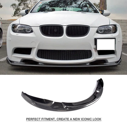 Carbon Fiber / FRP Front Bumper Lip Splitters Spoiler for BMW 3 Series E90 E92 E93 M3 2007 - 2013 Front Bumper Lip Spoiler