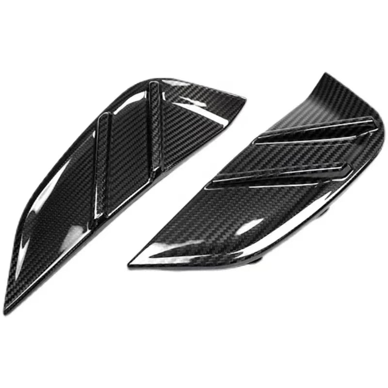 Replacement MP Style Dry Carbon Fiber Car Side Fender Grille Vent Cover Trim Fit For BMW M3 G80 M4 G82 G83