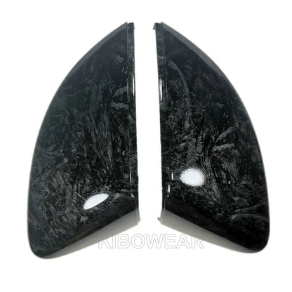 Pair for Audi A3 S3 8V Forged Carbon pattern Side Wing Mirror Cover 2017 Replace 2015 2016 2018 2013 2014 2019