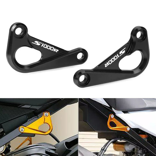 BMW S1000RR S 1000 RR 2009-2019 S1000R S1000 R 2014-2019 HP 4 2012-2014 Rear Subframe Racing Hooks Tie Down Holder Billet