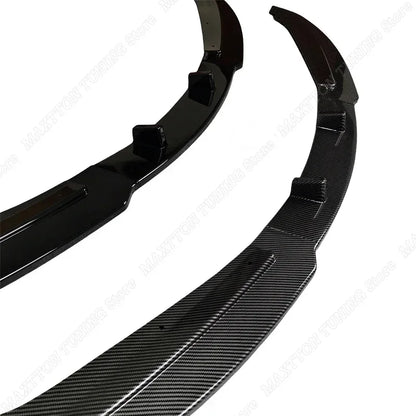 Car Front Bumper Lip Splitter Spoiler Tuning For BMW E92 E93 2005-2013 Luxury Version Pre-Lci Diffuser Body Kit ABS Accessories