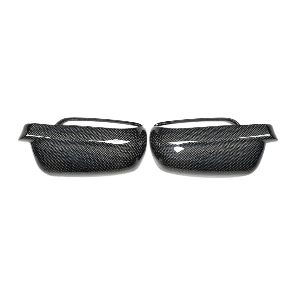 Carbon Fiber ABS Side Rear View Mirror Cover Replacement for Bora Golf 4 IV MK4 1998-2009