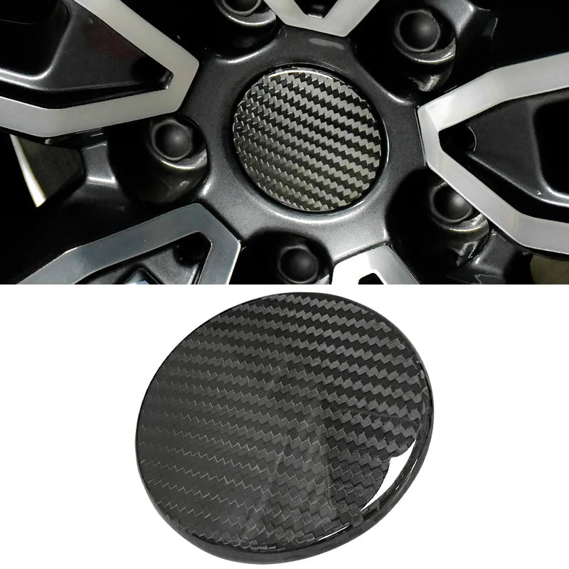 82mm 74mm 68mm 45mm For BMW Real Carbon Fiber Car Emblems Badge Hood Front Rear Trunk Logo Steering Wheel Rim center cover