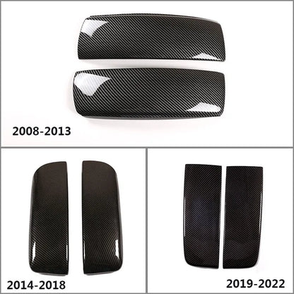 BMW X5 X6 E70 E71 F15 F16 G05 G06 08-22 ABS Carbon Fiber Car Armrest box Stowing Tidying Cover Trim Stickers Car Accessories