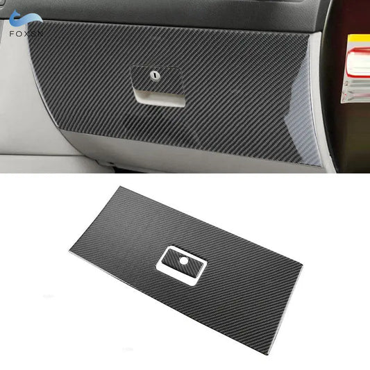 VW Golf 4 Jetta Bora MK4 R32 GTI 1999 - 2004 Car Carbon Fiber Passenger Side Storage Glove Box Panel Cover Protective Trim