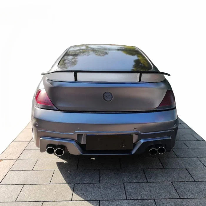 Body kit for BMW 6 series E64 bumpers wide flare carbon fiber front lip side skirts and wing spoiler engine hood auto parts