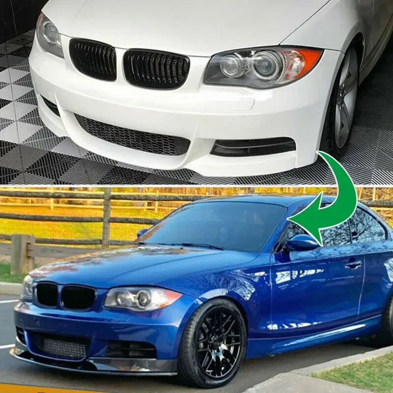 BMW 1 Series E82 128i 135i M Sport 2007-2013 Front Bumper Spoiler Splitter Lip