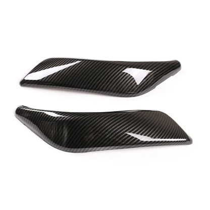 ABS Carbon Fiber Car Interior Door Handle Pull Doorknob Panel  Cover Trim For BMW 1 2 Series F20 F21 F22 F23 2012-2017