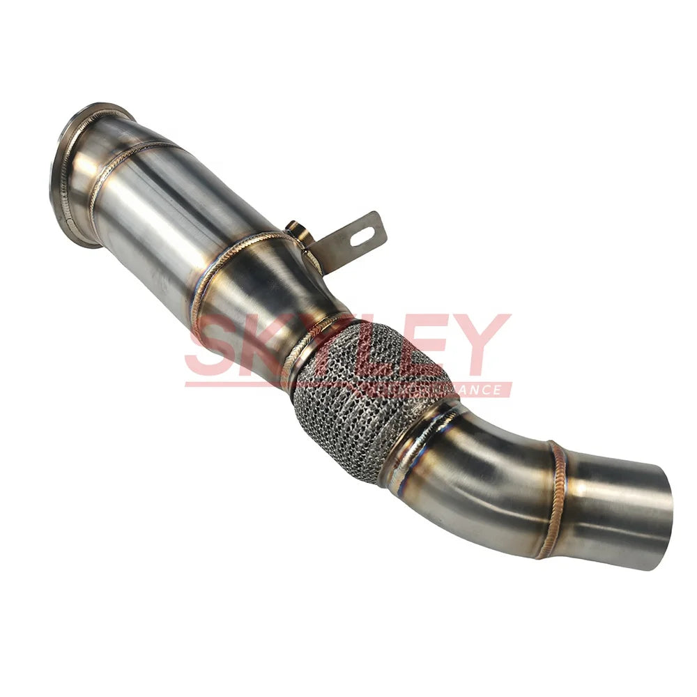 SKYLEY Catless Exhaust Downpipe For Bmw N20 128i 220i 228i 320i 328i 420i 428i F30 F31 F34 2.0t 2012-2016 Downpipes Titanium