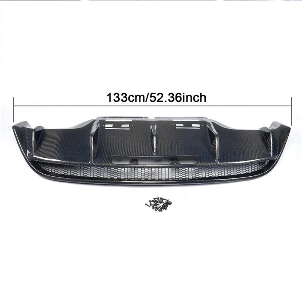 10-15 Audi R8 surround modified carbon fiber rear lip ML Rear Bumper diffuser