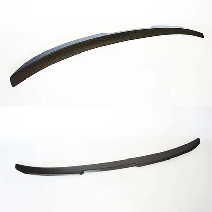 2020-2024 Volvo Polestar2 True carbon fiber Rear Trunk Lid Ducktail Lip Spoiler Wings Car Exterior Tuning Accessories Part