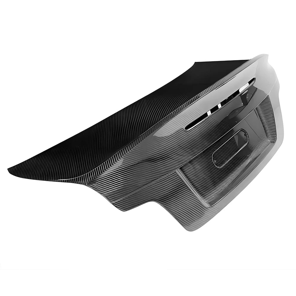 Carbon Fiber Rear Trunk Lid Cover For BMW E82 1 Series 118d 120d 120i 123d 125i 128i 135i 07-13 1M 11-12 CSL Style